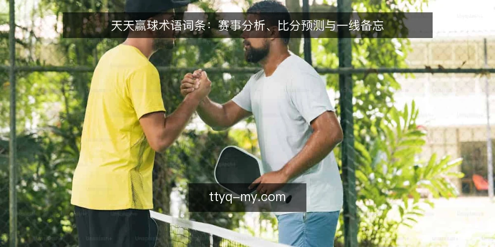 天天赢球术语词条:赛事分析、比分预测与一线备忘 — 信号观察:赛事分析中的关键术语 配图